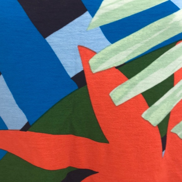 🆕 Ann Taylor Factory Palm Print Dress - Picture 5 of 8